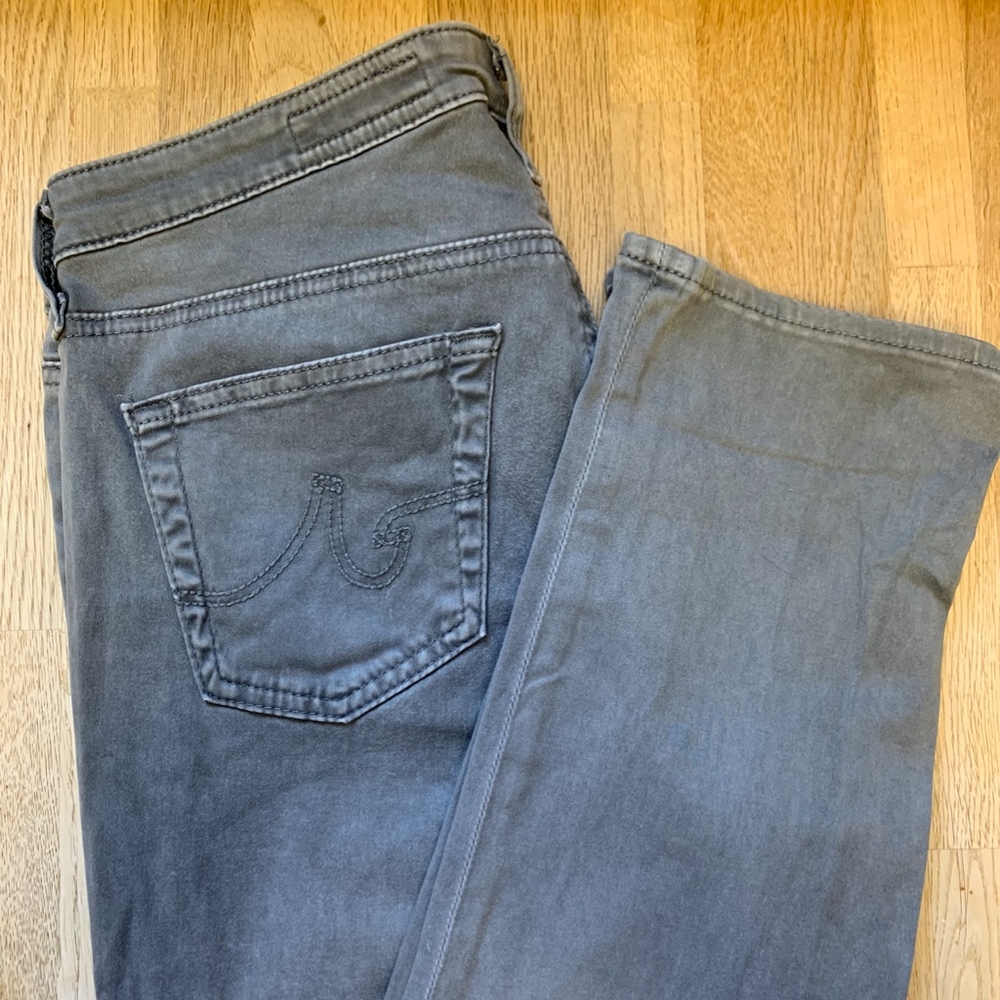 AG The Edie Mid-Rise Skinny Straight Leg